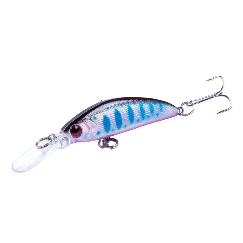 Hengjia 1 Pz Sinking Black Bass Minnow Wobbler Fishing Lure Sinking Lure Bionic Bass Trota Esca Artificiale 7Cm 6G
