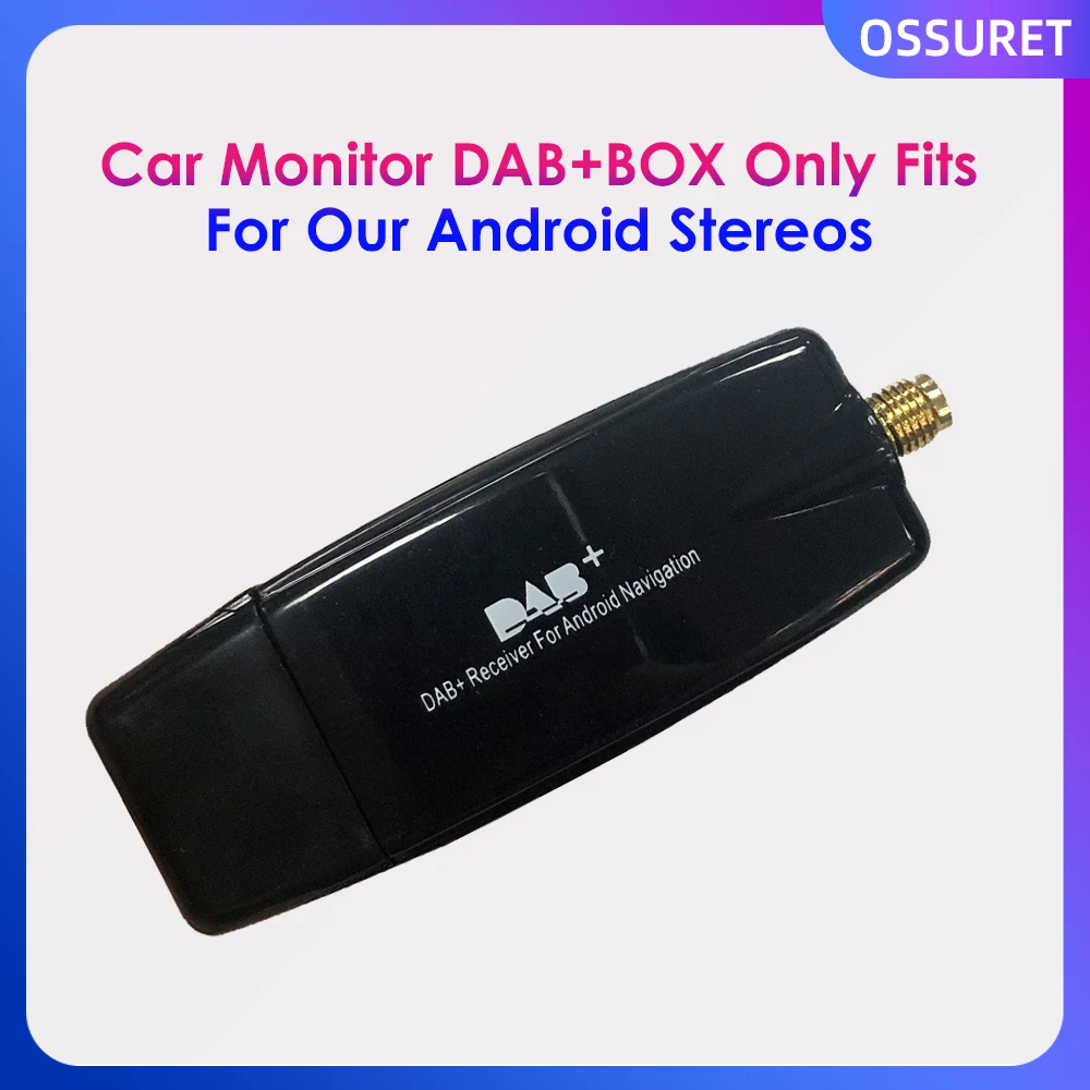 Kit Per Auto Digital Audio Boardcast Dab + Box Si Adatta Solo A Ossuret Android Autoradio Head Unit