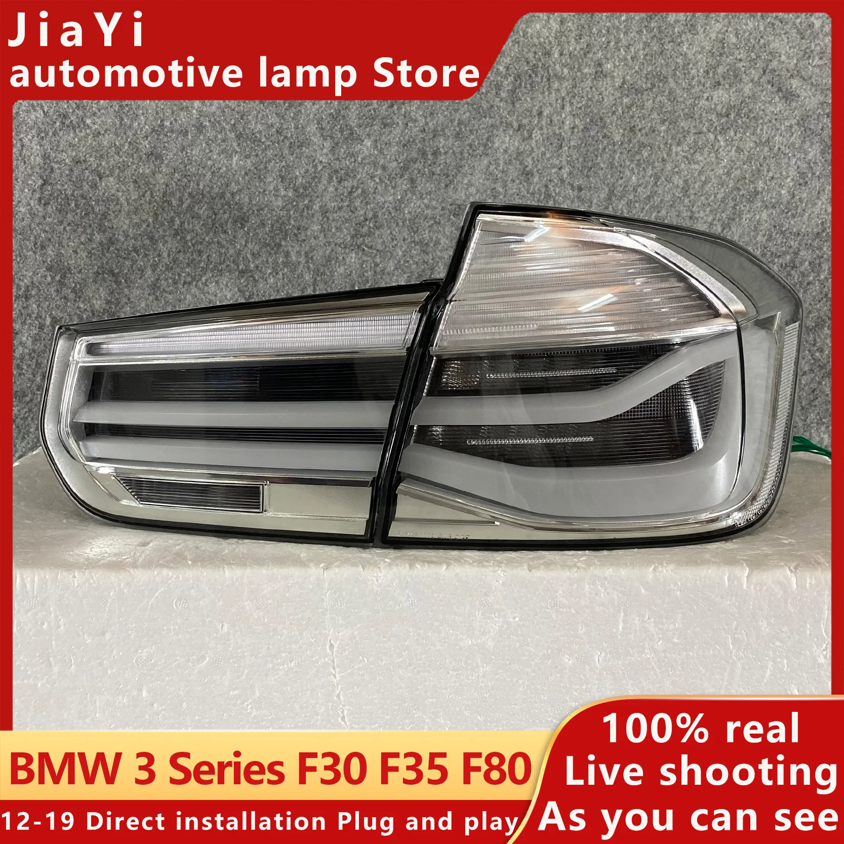 Aplique A 3 Serie Luz Trasera F30 F35 F80 M3 318 320 325 328 Mp Direccion Dinamica 2012-2019 M Rendimiento