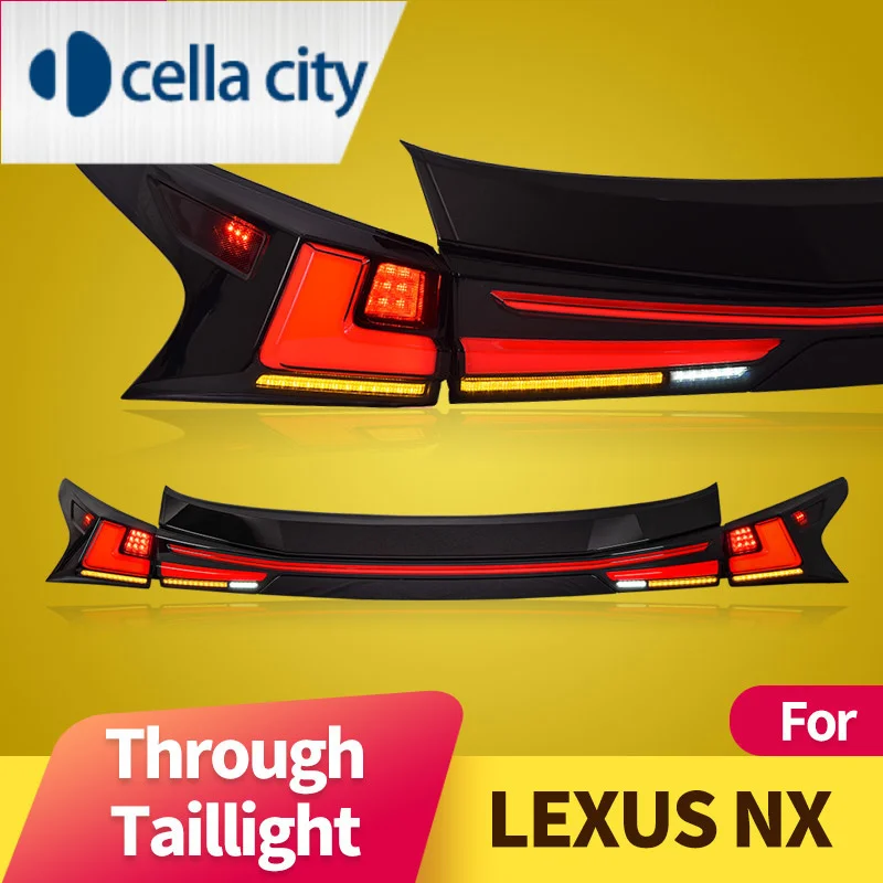 Adatto Per Gruppo Fanale Posteriore Per Auto Lexus Nx 2014-2022 Lexus Nx200 Nx300 Gruppo Fanale Posteriore A Led Modificato