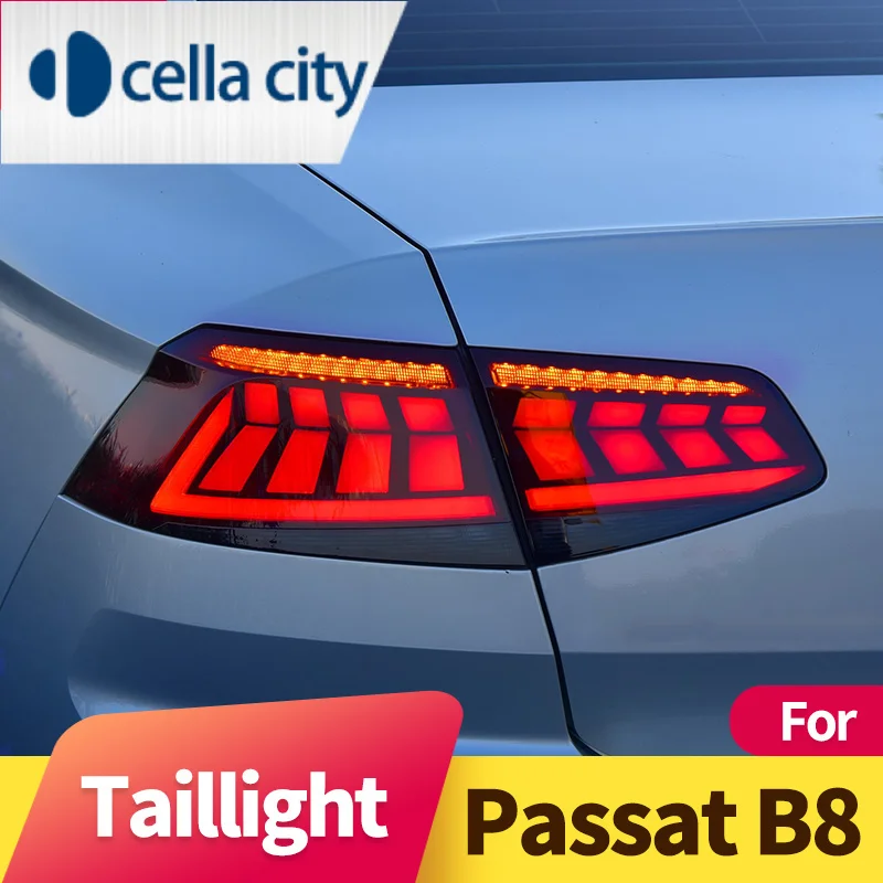 Gruppo Fanale Posteriore Per Volkswagen Passat B8 Led Running Light Led Segnale Di Svolta Sequenziale Fanale Posteriore A Led