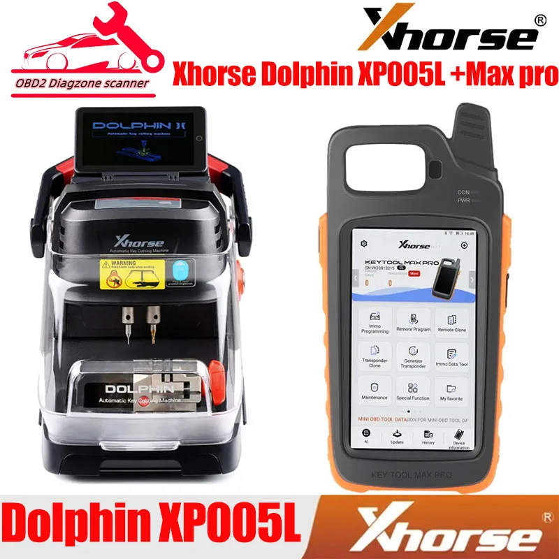 Xhorse Dolphin Xp005L Xp-005L Dolphin Ii Key Cutting Machine Plus Vvdi Key Tool Max Pro Con Mini Funzione Strumento Obd