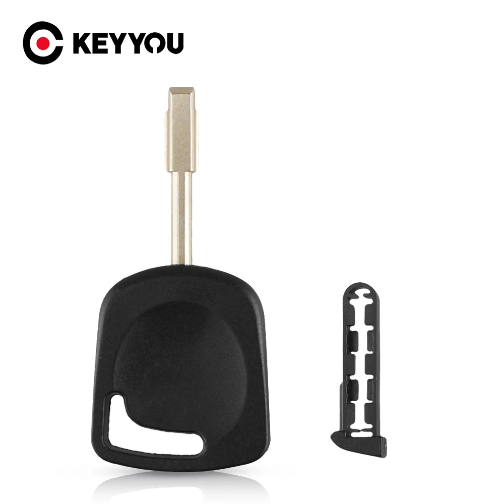 Keyyou Transponder Key Chip Fob Blank Uncut Blade Key Shell Per Ford Focus Mondeo Ka Escort Fiesta Fusion Connect No Chip