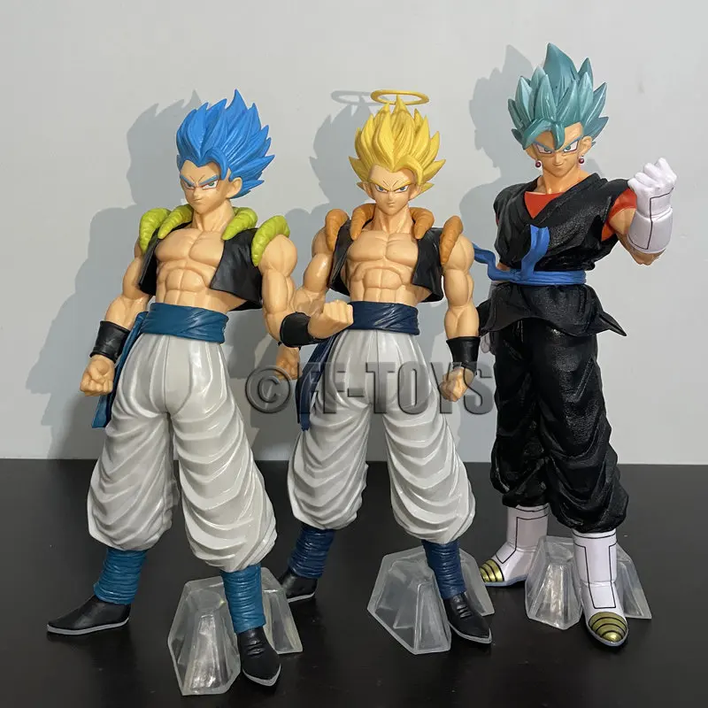 28Cm Anime Dragon Ball Z Gogeta Figure Super Saiyan Blue Gogeta Pvc Action Figure Model Toys For Children Gifts