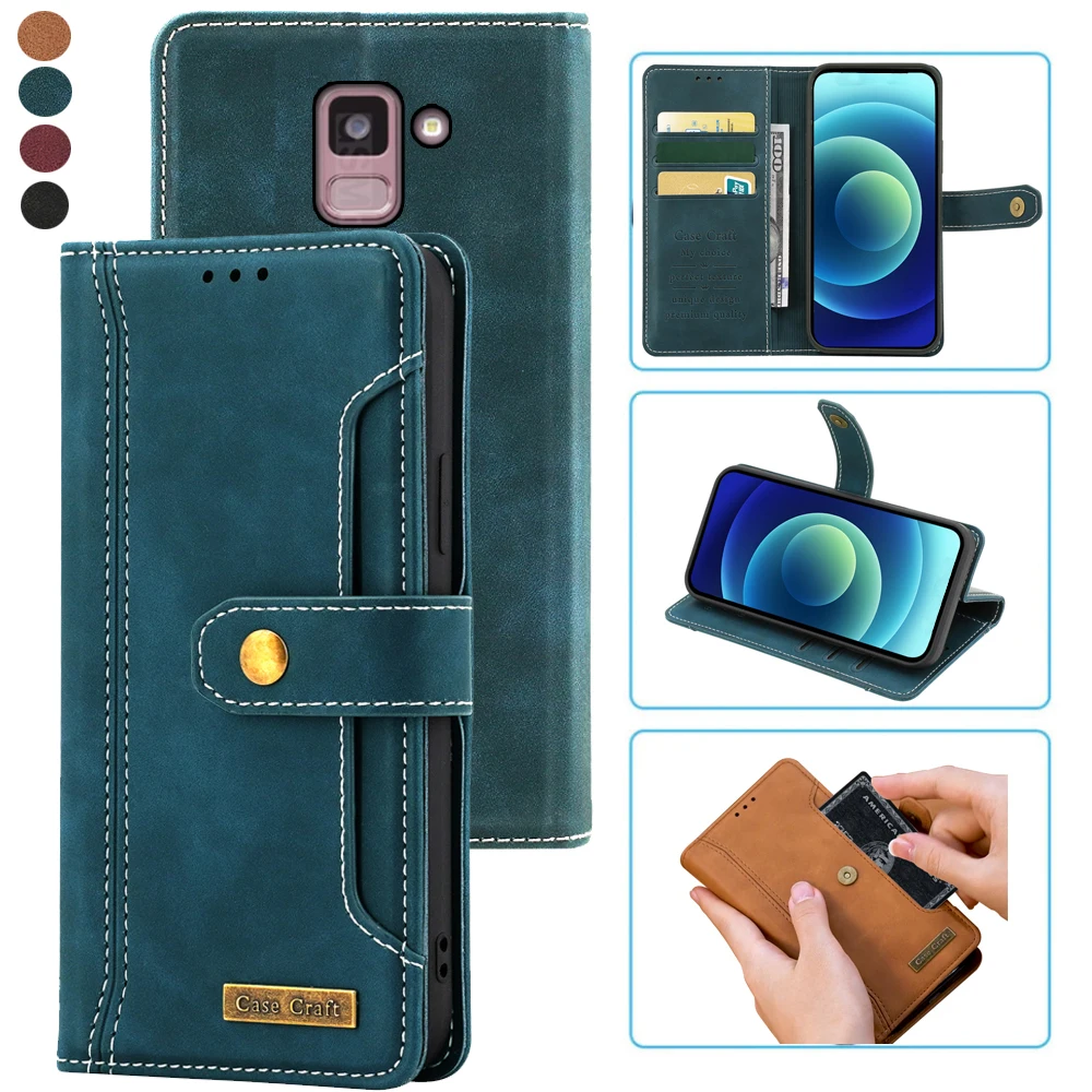 Samsung Feel 2 Sc-02L Custodia Per Notebook Stile Custodia Per Carte Portafoglio In Pelle Flip Cover Per Samsung Feel 2 Sc-02L Luxury Cover Stand Card