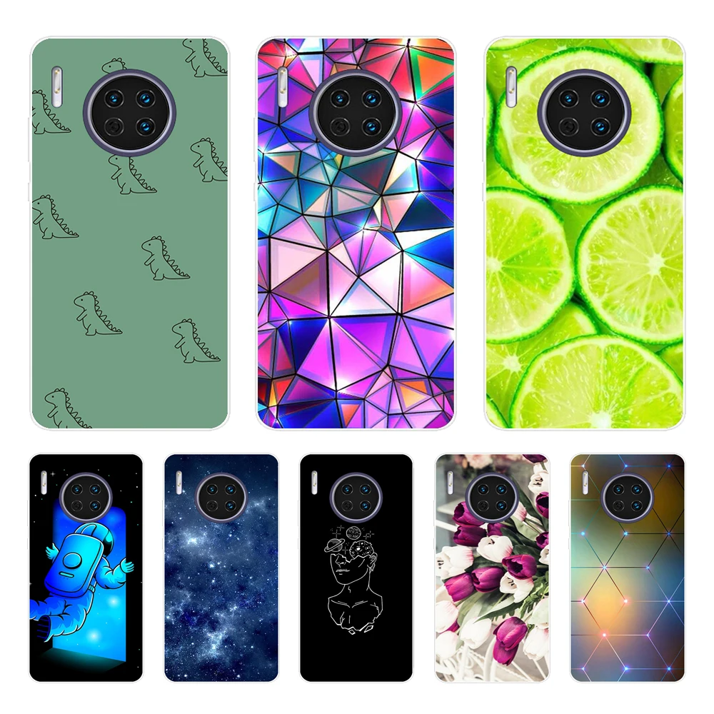 Custodia Morbida P Per Huawei Mate 20 Lite Custodia In Silicone Trasparente Da 6.3 Pollici Per Huawei Mate 30 Pro Cover Coque Capa