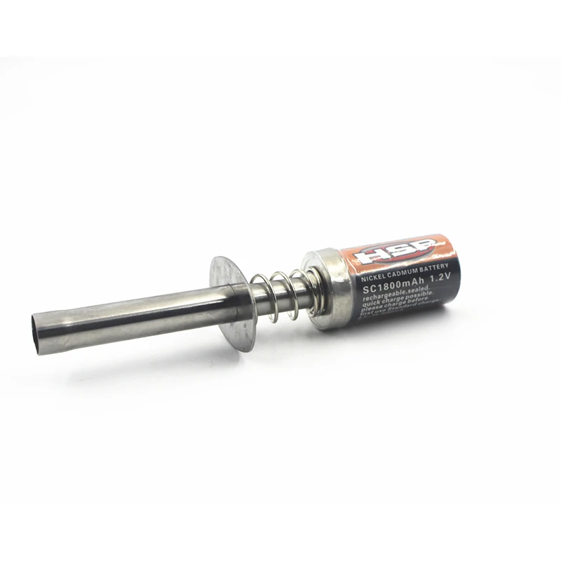 Hsp Nitro Rc 1.2 V 1800 Mah Ricaricabile Glow Plug Starter Accenditore Per Il Gas Nitro Potenza Del Motore 1/10 1/8 Rc Auto