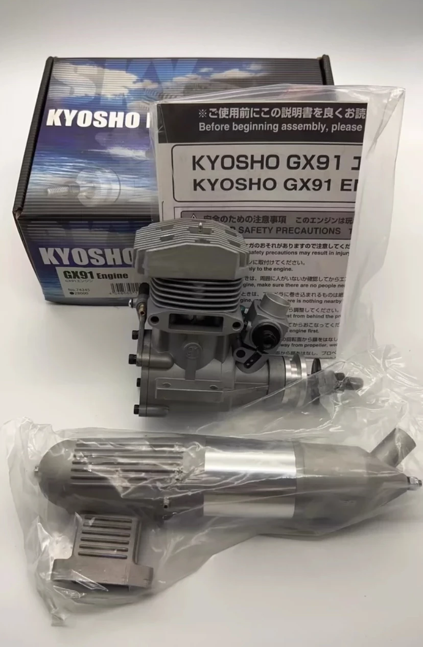 Motore Originale Kyosho Gx91 Glow Nitro Marine Motor 74246 Per Rc Model Hobby