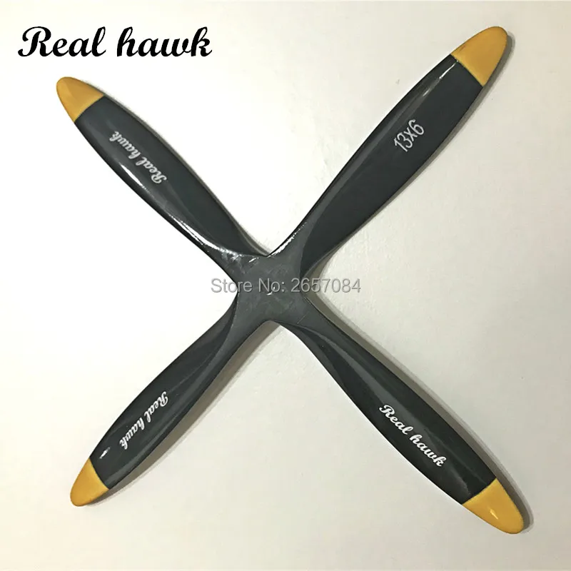 4 Lama 20X8/20X10 Ccw O Cw Nero Elica In Legno Per Bilancia Rc Gas O Motore Nitro Modello Di Aereo