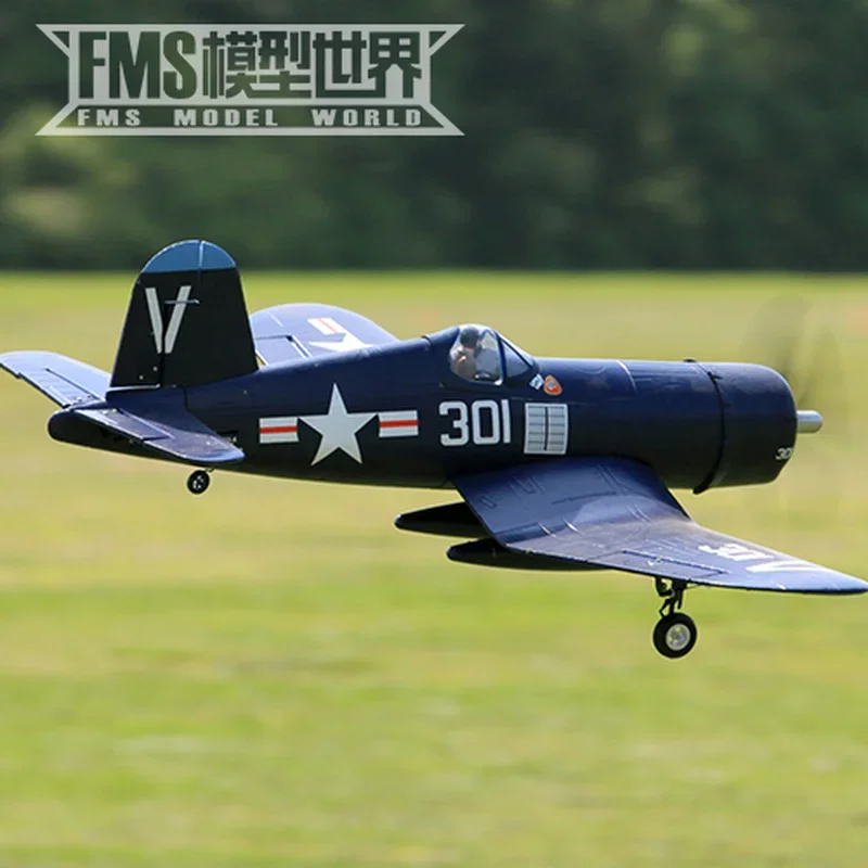 Fms 800Mm F4U Pirate Electric Remote Control Model Aircraft World War Ii Aircraft Like Real Aircraft Model Fixed Wings