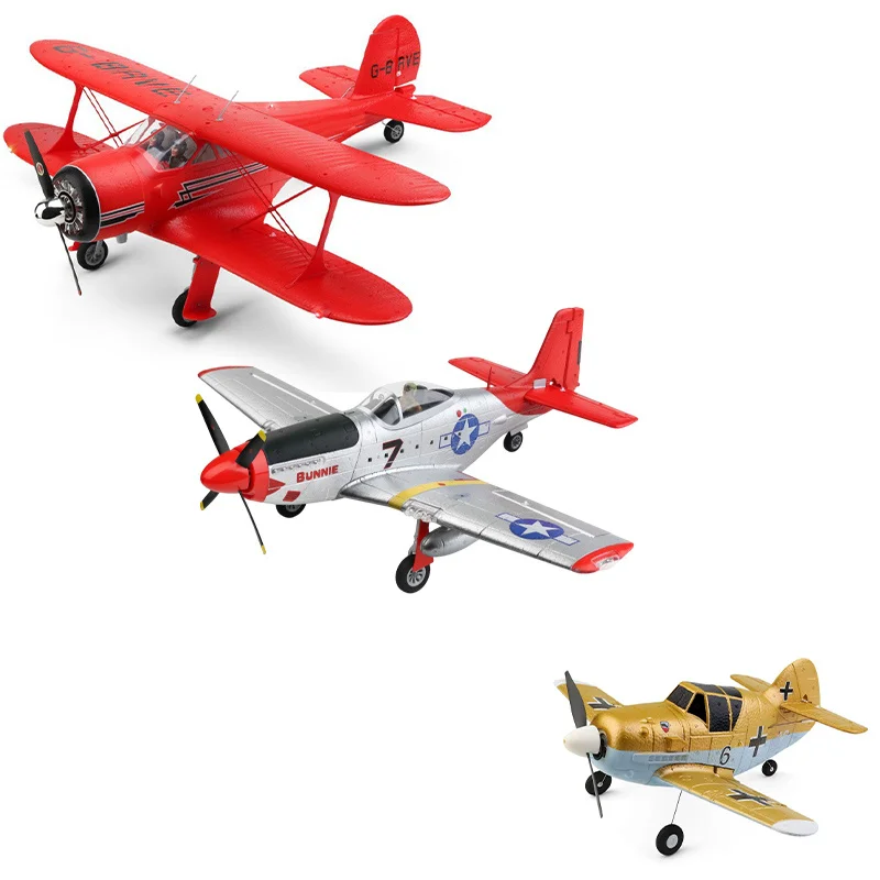 Weili Xka300 Faggio D17S Biplane 3D/6G Sistema Aereo Reale Modello Di Aereo Telecomandato Ad Ala Fissa