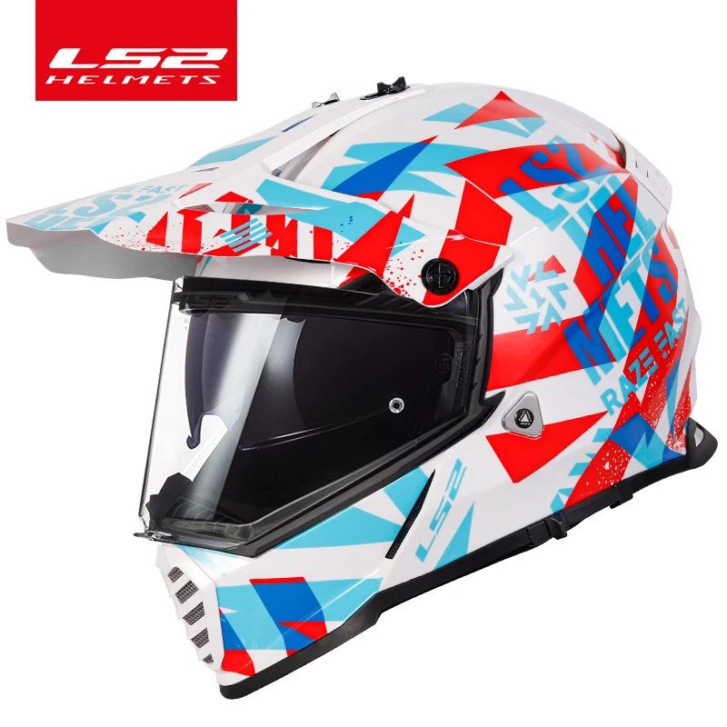 Capacete Ls2 Mx436 Casco Motorcross Ls2 Pioneer Evo Caschi Fuoristrada Casco Moto Casque