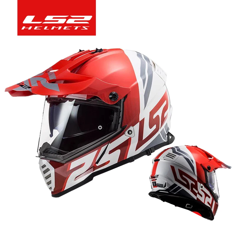 Capacete Ls2 Mx436 Casco Motorcross Ls2 Pioneer Evo Caschi Fuoristrada Casco Moto Casque