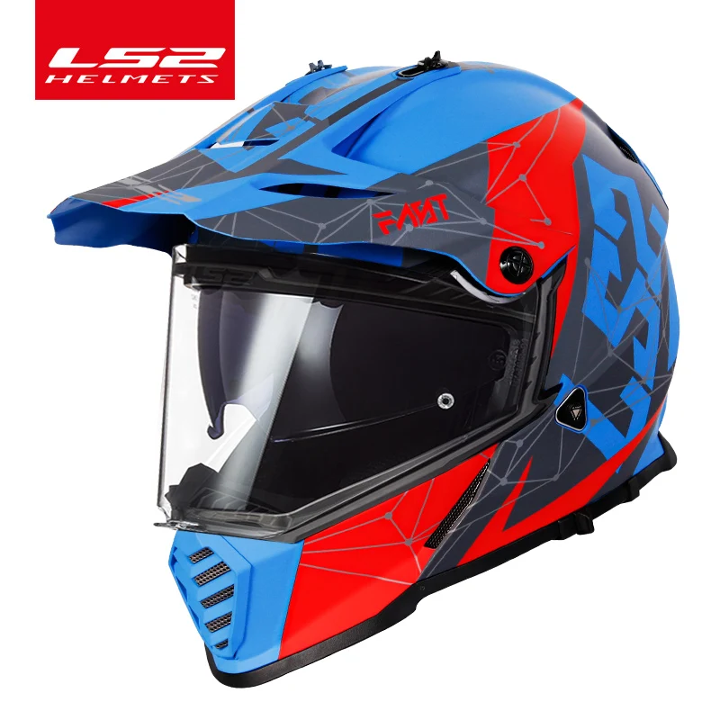 Capacete Ls2 Mx436 Casco Motorcross Ls2 Pioneer Evo Caschi Fuoristrada Casco Moto Casque