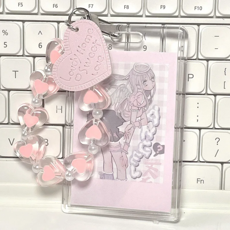 Kawaii Porta Carte Di Credito Porta Carte Di Credito Porta Carte Di Credito Porta Foto Porta Carte Di Credito Custodia Protettiva Ciondolo Cancelleria