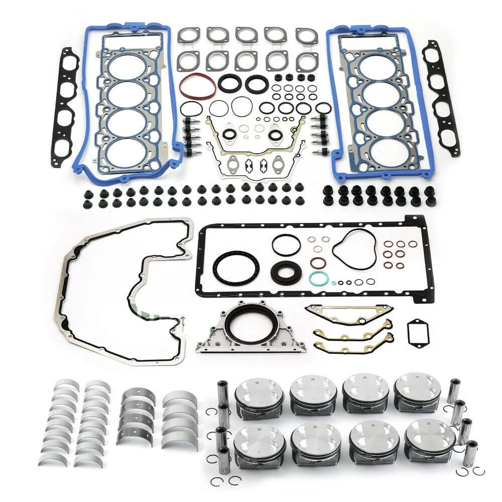 1Set N62B48 Engine Rebuild Revisione Kit Di Riparazione Per Bmw E60 E61 E63 E64 E65 X5 550I X5 N62B48 V8