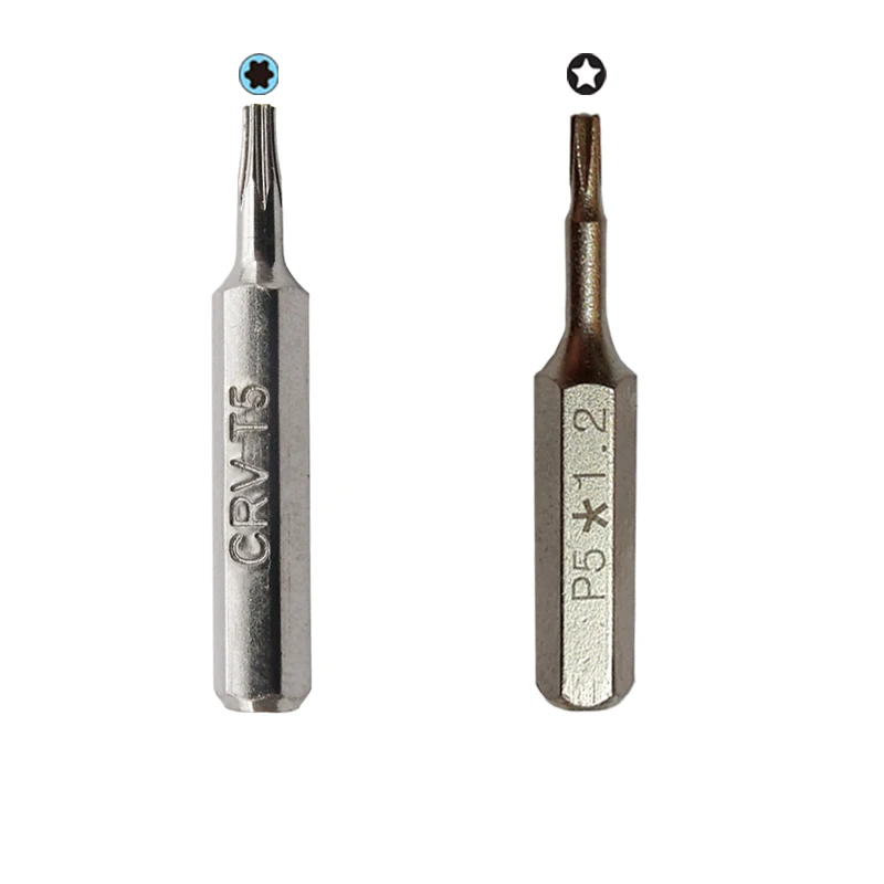 T5 Cacciavite Torx Bit 5-Point 1.2Mm P5 Pentalobe Bit Di Cacciavite Per Macbook Air/Pro Con Retina Display A1398 A1502 A1370