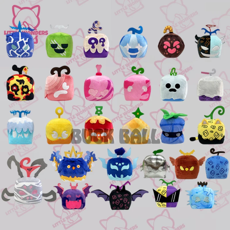 15Cm Blox Fruits Peluche Gioco Blox Fruits Box Peluche Bolx Fruits Mystery Peluche Soft Farcito Blox Fruits Fruit Toys Gift
