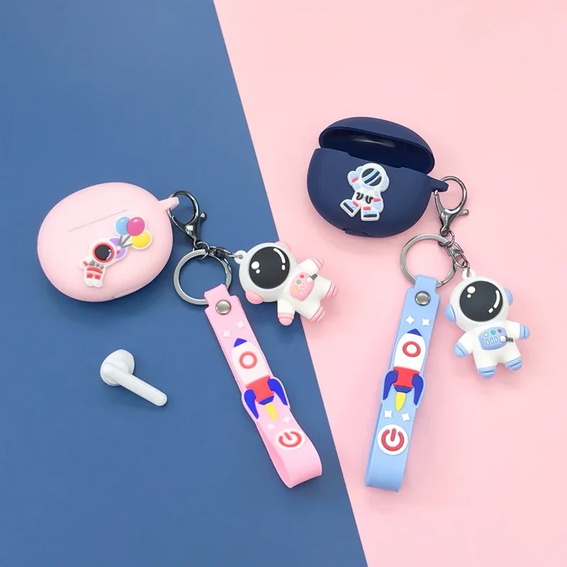 Per Xiaomi Buds 3T Pro Custodia Silicone Cartoon Astronaut / Cute Animal Rabbit Auricolari Cover Fundas Per Xiaomi 3T Pro Coque
