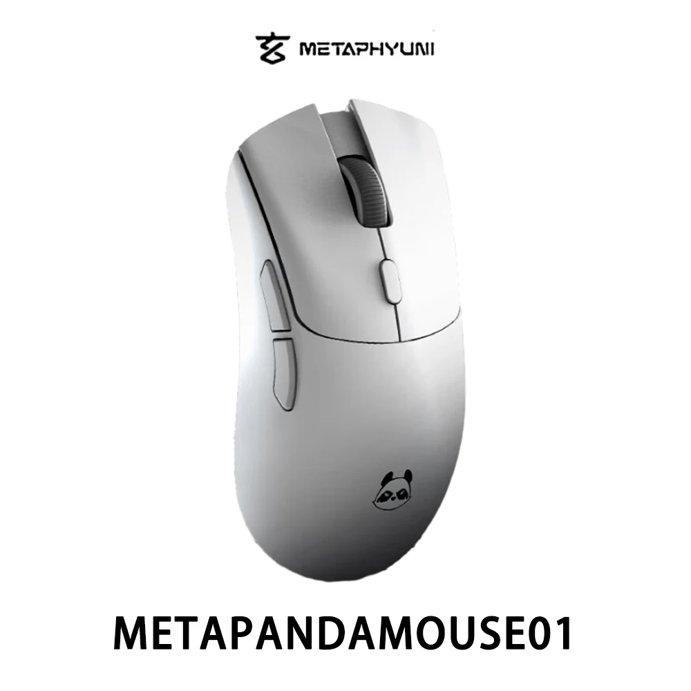 Metahyuni Metapanda Mouse A Tre Modalità Usb 2.4G Bluetooth Wireless Mouse Paw3395 26000Dpi Office Esport Gaming Mouse Windows Mac