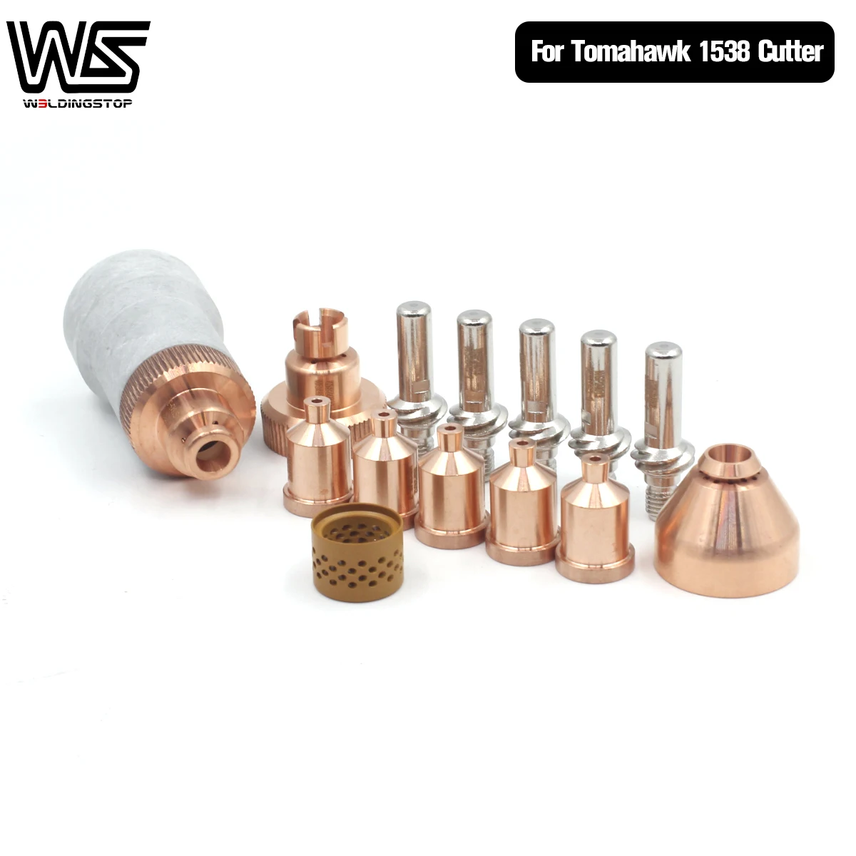 Cappuccio Di Sostegno Dell'Ugello Dell'Elettrodo Del Plasma Di W03X0893-60A Per La Taglierina Del Plasma Tomahawk 1538 Della Torcia Del Plasma Lc105