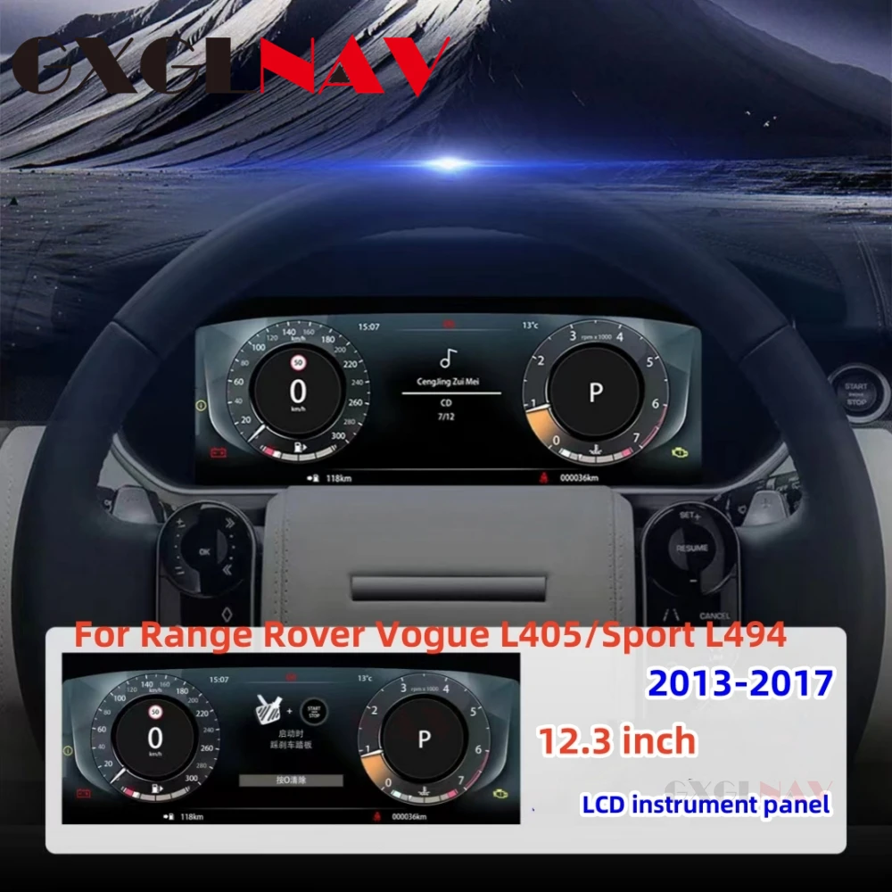 Lettore Cruscotto Lcd Per Auto Per Land Rover Range Rover Vogue L405/Sport L494 2013-2017 Tachimetro Quadro Strumenti Digitale