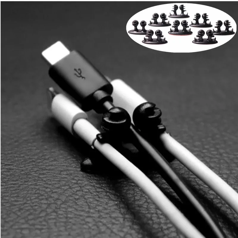 8Pcs Car Charger Line Clasp Car Wire Clip Automobili Interni Per Audi A1 A2 A3 A4 A5 A6 A7 A8 Q2 Q3 Q5 Q7 S3-S8 Tts Rs3-Rs46