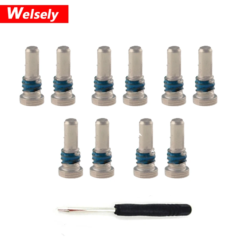 10Pcs Torx 5 Punto Star Vite Pentacolo Dock In Basso A Vite Connettore + 1Pcs Cacciavite Per Il Iphone 8 Iphone8 Più Utile Commercio All'Ingrosso