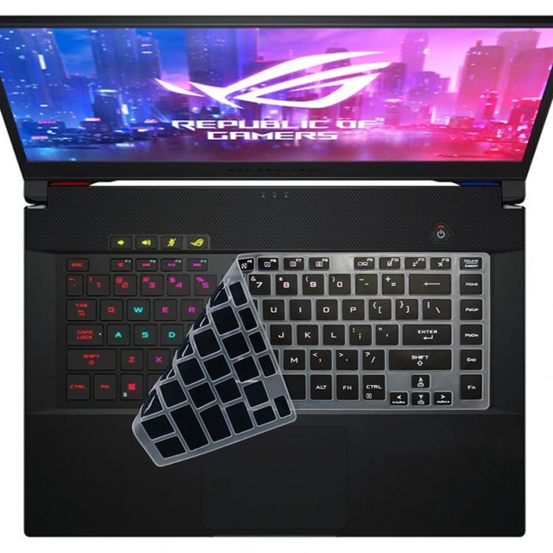 Per Asus Proart Studiobook 15 Pro W500 / H500 Custodia Protettiva Per Tastiera In Silicone Per Laptop Da 15.6 Pollici