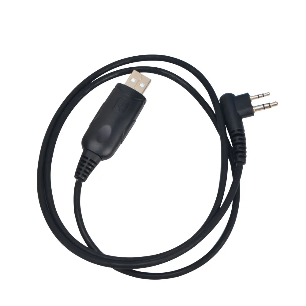 Walkie Talkie K-Plug 2 Pin Usb Cavo Di Programmazione Per Radio Bidirezionale Hytera Tc-600 Tc-620 Tc-700 Tc-710 Tc-1600 Tc-500