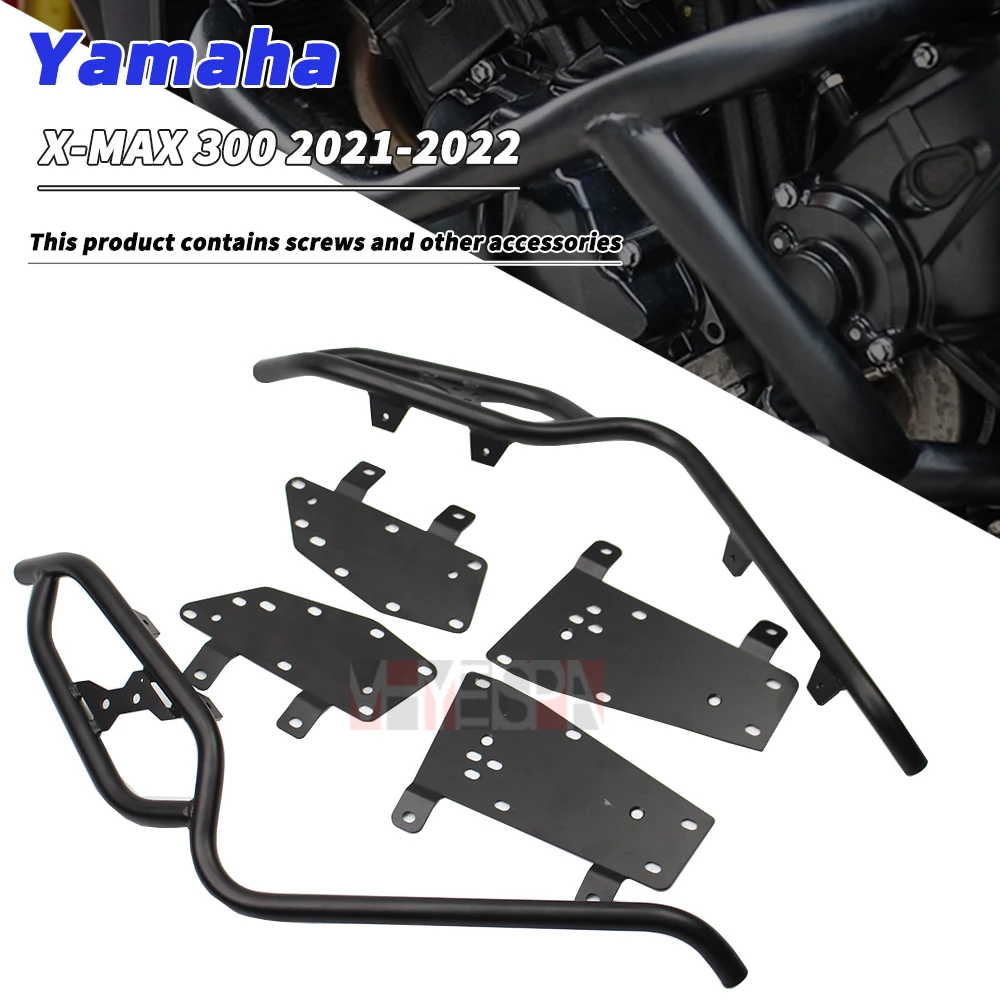 Per Yamaha X-Max 300 Xmax 300 Xmax300 2021 2022 New Motorcycle Highway Engine Guard Paraurti Crash Bar Stunt Cage Frame Protector