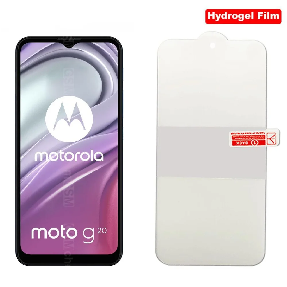 Per Motorola Moto G20 Hydrogel Film G20 Pellicola Proteggi Schermo Pellicola Per Motorola G20 G30 G50 G10 G60 Edge 20 Pro Lite Film