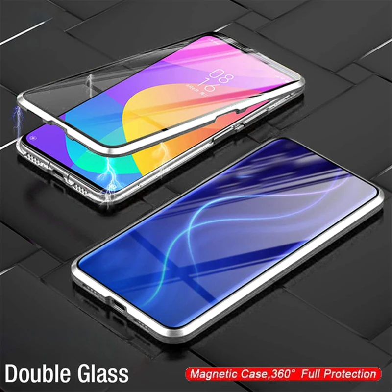 Custodia Per Telefono Per Huawei P40 Lite 5G P40 Pro P30 Lite Xl P30 Lite 2020 P30 Pro Custodia Protettiva In Metallo Magnetico A Doppia Faccia