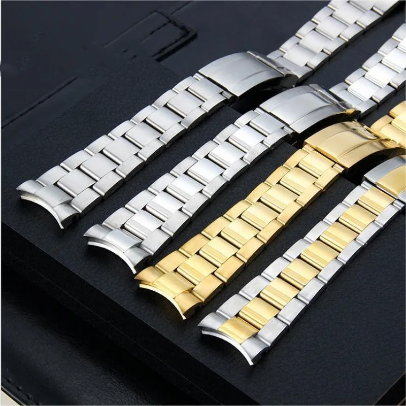 Cinturino Per Orologio In Acciaio Inossidabile Di Precisione Per Rolex Series116610Lv-0002 20 Mm21Mm Cinturino Con Fibbia Pieghevole In Acciaio Massic