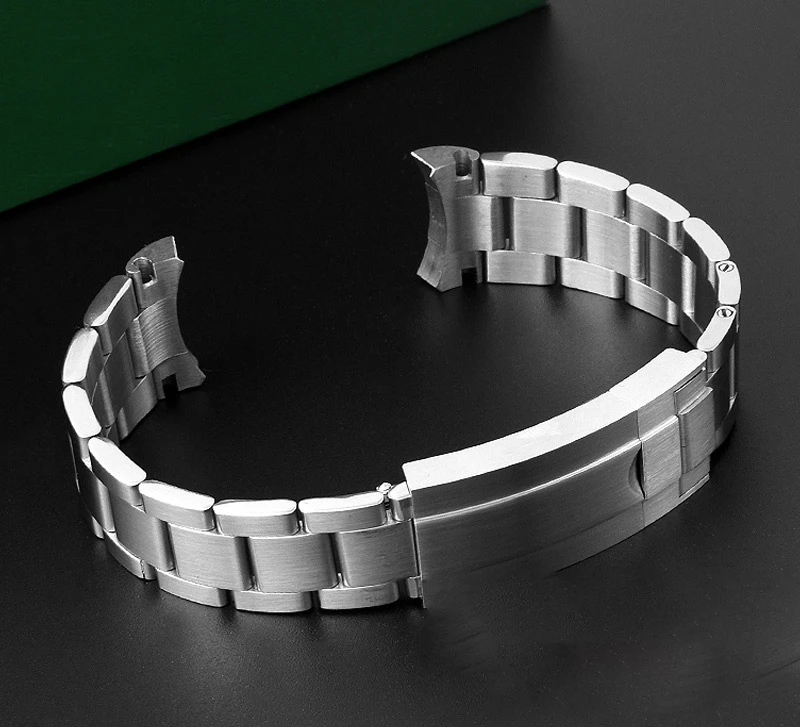 Cinturino Per Orologio In Acciaio Preciso Uhgbsd Per Rolex Con Serie Black Water Ghost Green Diver