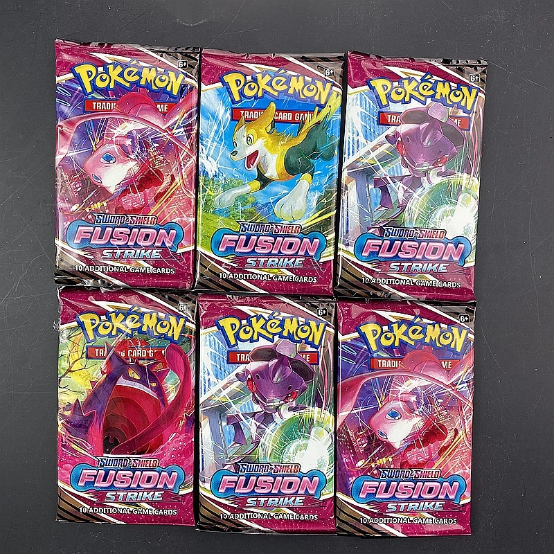 10 Pz/Borsa Pokemon Card Blind Bag Wonderful Frog Seed Battle Card Children'S Party Board Game Card Collezione Limitata