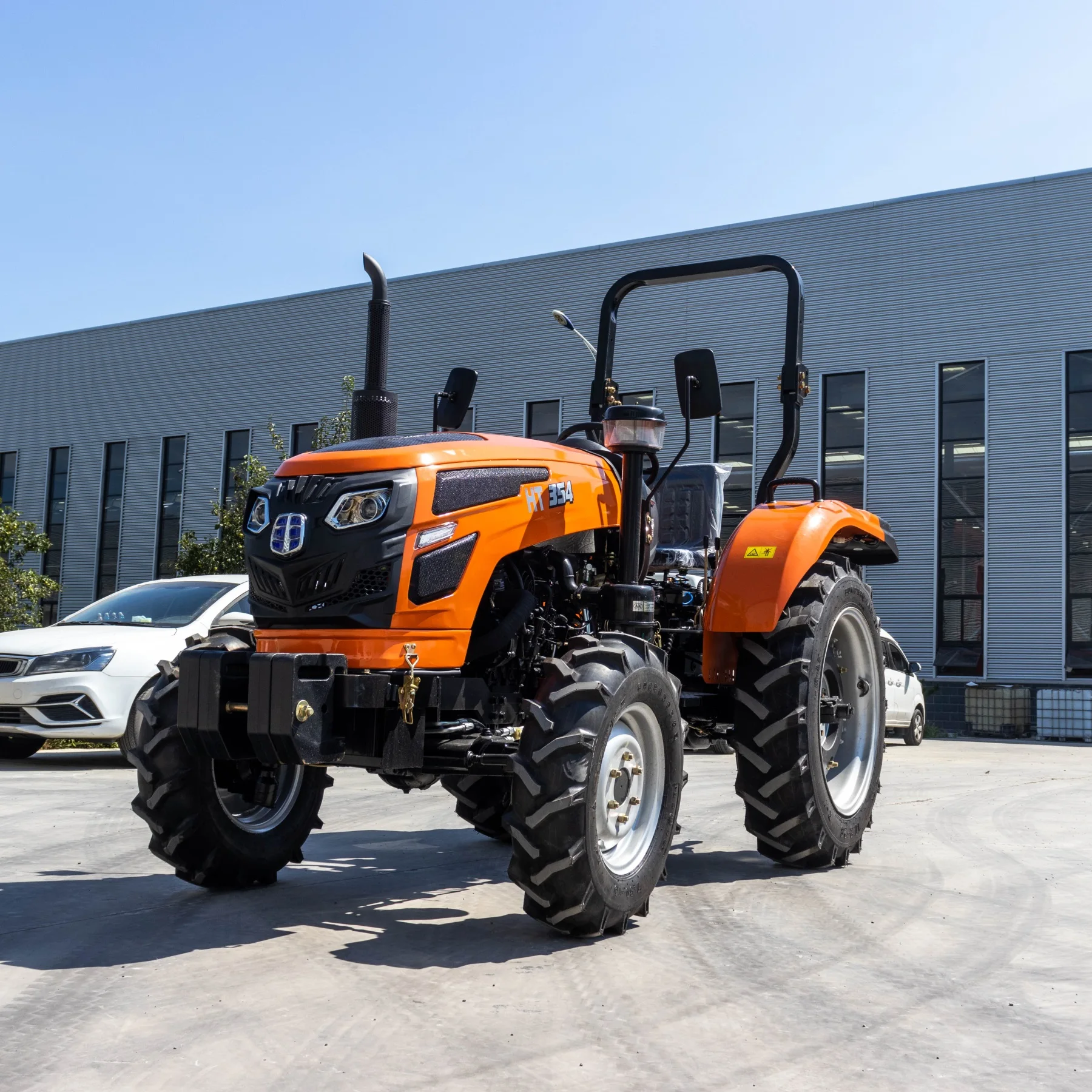 Fornitura Di Fabbrica Mini Trattore A Ruote Agricolo 4X4 Drive Per L'Agricoltura