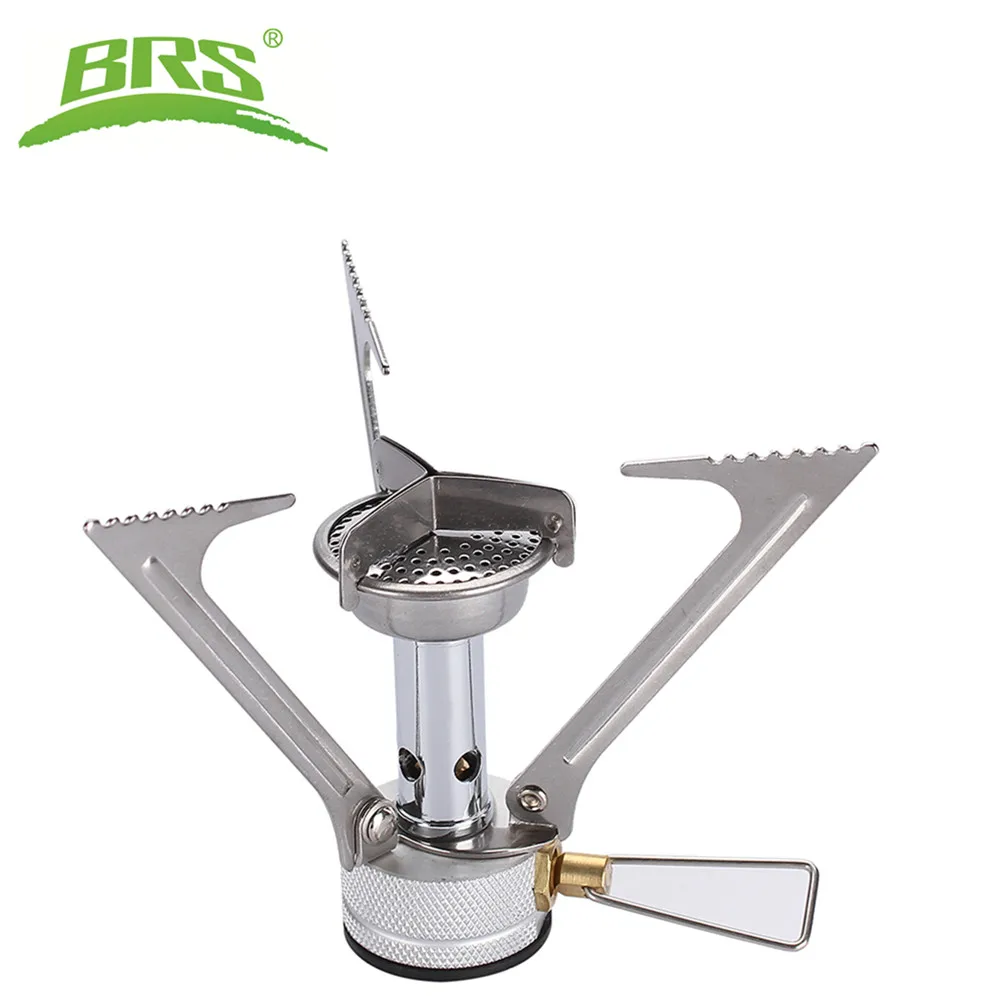 Brs Fornello Da Campeggio All'Aperto 87G Mini Fornello A Gas Portatile Stufa In Lega Di Rame Magnalium 1940W Brs-1