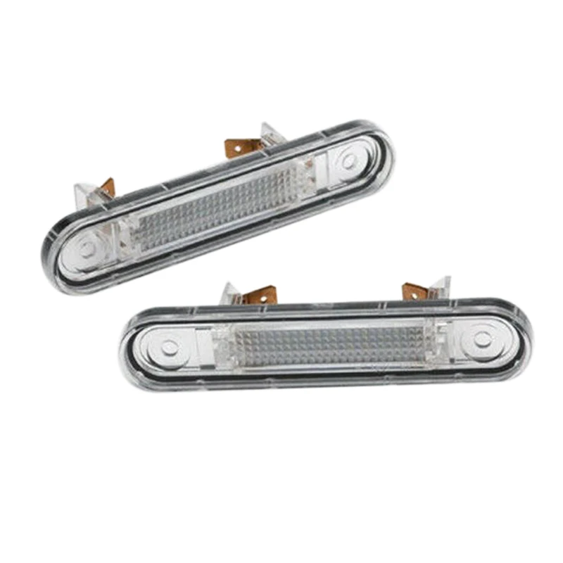 1 Paio Di Luci Targa A Led Per Targa Auto Mercedes-Benz W124 W201 W202