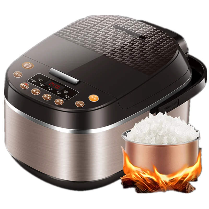 Cuociriso Elettrico 220V 5L Per Elettrodomestico Cucina Domestica Intelligente Elettrodomestici Da Cucina Multicooker Antiaderente