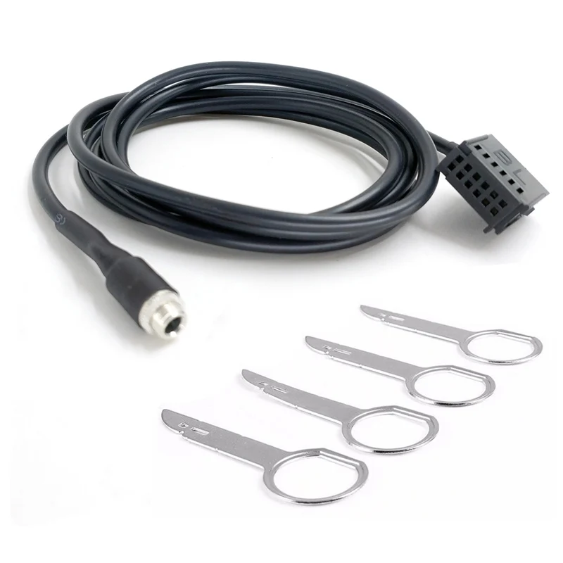 Per Ford Mondeo Mk3 Focus 2 Mk2 6000Cd Jack Femmina Aux Cable Car 6000 Cd Device Audio Audio Adapter
