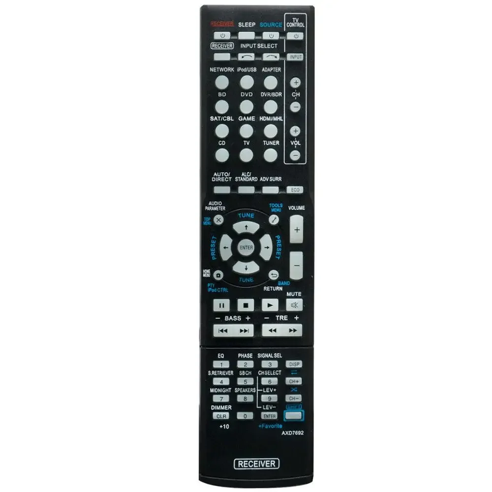 Axd7692 Telecomando Per Pioneer Vsx-43 Vsx-60 Vsx-828 Vsx-528 Vsx-1125-K Vsx-828-S Amplificatore Stereo Ricevitore Audio/Video