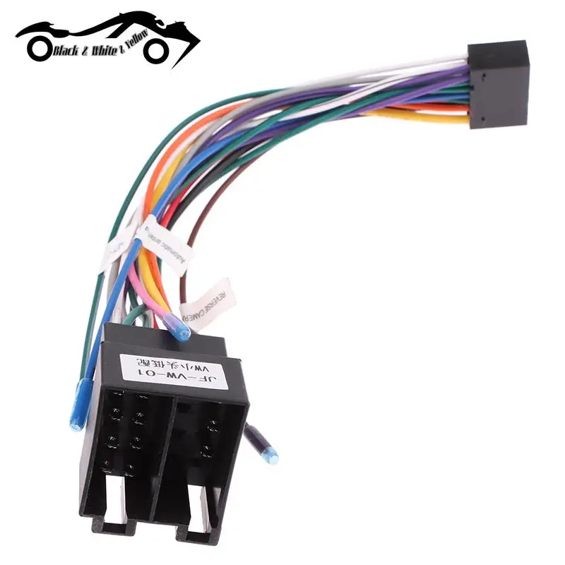 Spina Maschio Universale Abs Al Cablaggio Del Connettore Femmina Per Pioneer Aeg Audiovox Car Stereo Radio Adattatore Per Cavo Iso A 16 Pin