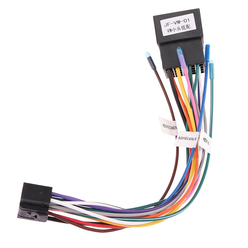 Spina Maschio Universale Abs Al Cablaggio Del Connettore Femmina Per Pioneer Aeg Audiovox Car Stereo Radio Adattatore Per Cavo Iso A 16 Pin