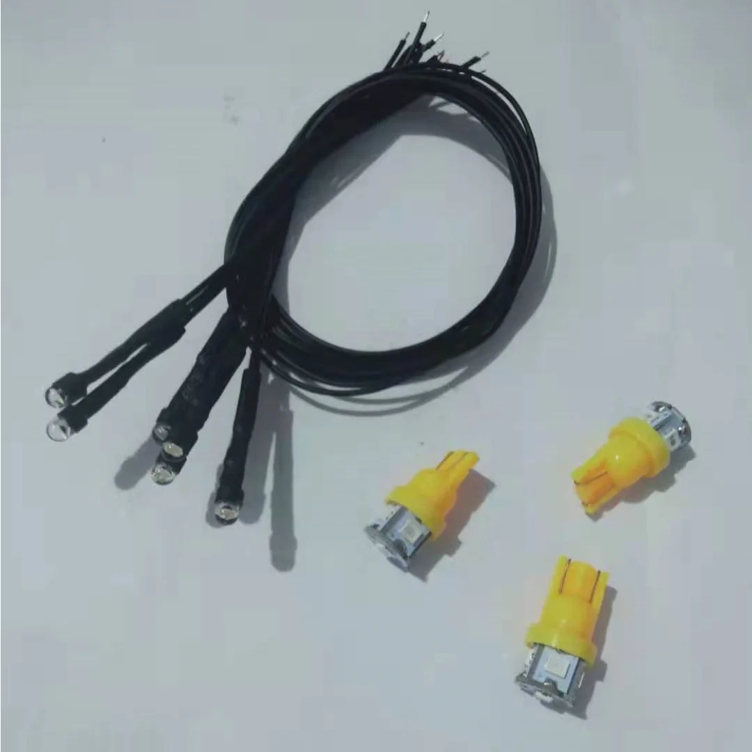 Lampada Led Kit Sx-750 /8V-Amber Wedge Base-Meter-Receiver-Stereo/Dial-Pioneer Bulb
