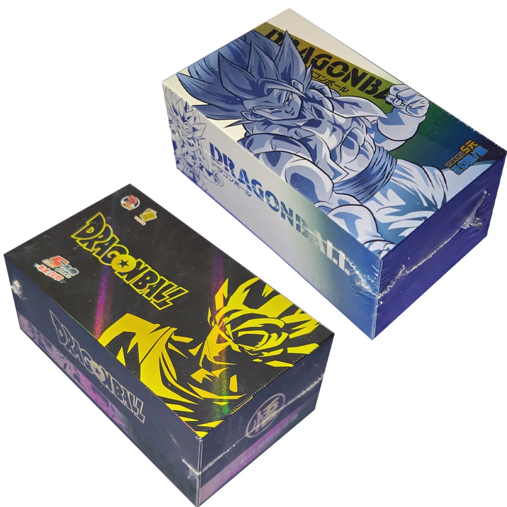 Dragon Ball Cards Shiny Son Goku Saiyan Vegeta Anime Trading Battle Booster Box Game Children Collection Card Gift Toy