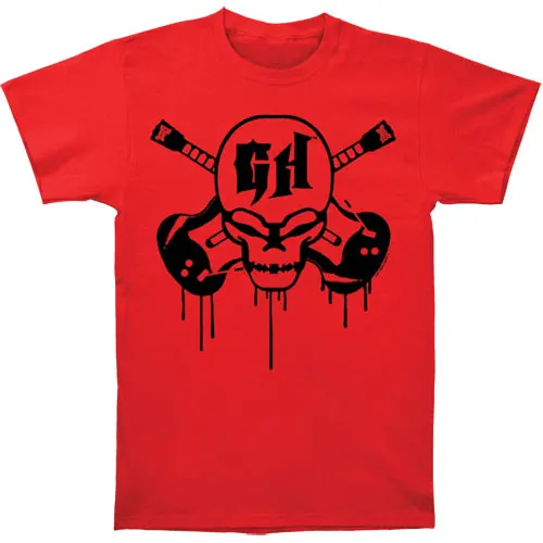 Maglietta Guitar Hero Skull