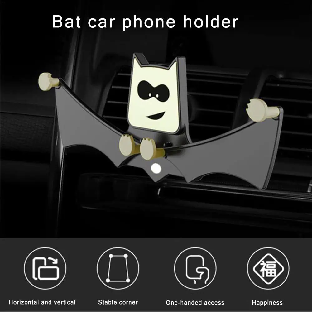Staffa Per Telefono Cellulare Pipistrello Per Auto Staffa Per Telefono Cellulare Presa D'Aria Telefono Cellulare Supporto Per Telefono Per Auto Suppor