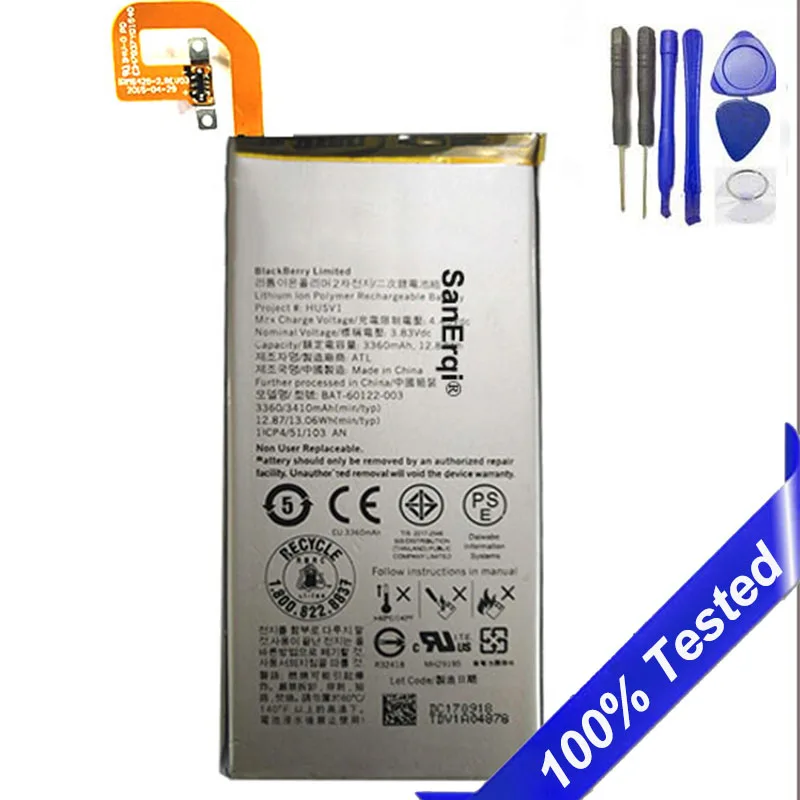 Per Batteria Del Telefono Cellulare Blackberry Priv 3360Mah Bat-60122-003 Per Batteria Blackberry