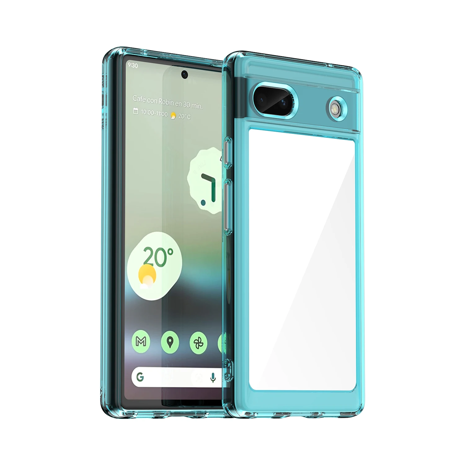 Per Google Pixel 6A 8 Pro Custodia In Acrilico Trasparente Cover Per Telefono Per Google Pixel 8 Pro Pixel Fold Antiurto Mobile Shell